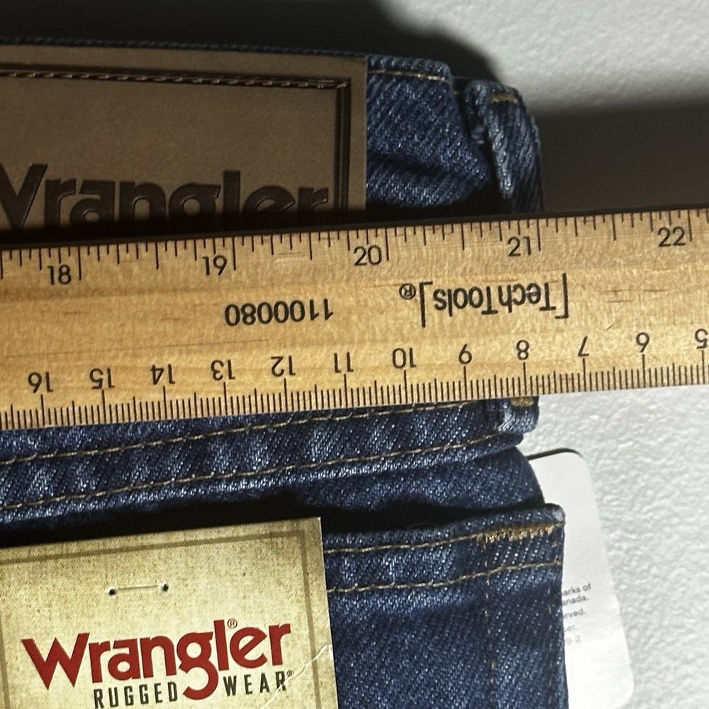 Mens Wrangler Rugged Wear Thermal Jeans - 3M Thinsulate Lining Fleece 42×32 NEW - Picture 10 of 16